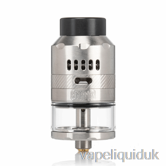 Hellvape Helheim 25mm BF RDTA Silver Vape Liquid